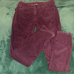 True Religion Purple Straight Leg Jeans
